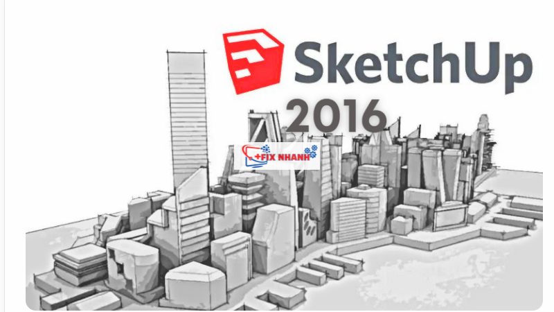 Hướng dẫn tải và cài đặt Sketchup 2016 Full Crack – Thành Công 100%