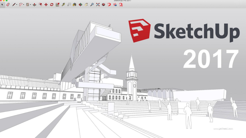 Hướng dẫn Download sketchup 2017 full crack 64bit